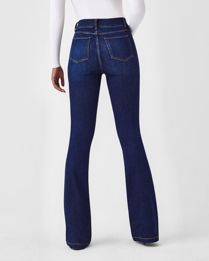 Regular Women Plain Bell Bottom Denim Jeans, Button at Rs 380/piece in Surat